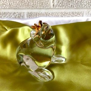 Vintage Crystal Frog Prince w/22k Gilding - Excellent Condition!!